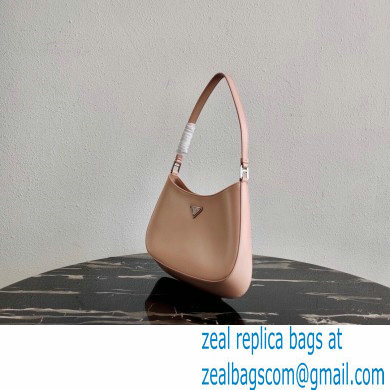 Prada Cleo Brushed Leather Shoulder Bag 1BC499 Orchid Pink 2020 - Click Image to Close