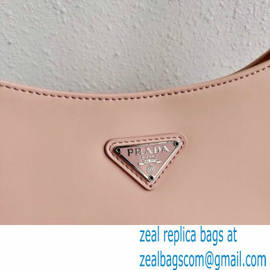 Prada Cleo Brushed Leather Shoulder Bag 1BC499 Orchid Pink 2020 - Click Image to Close