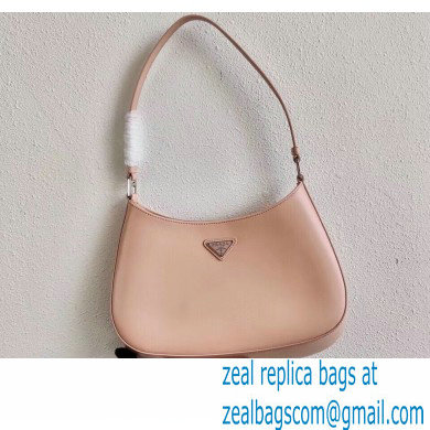 Prada Cleo Brushed Leather Shoulder Bag 1BC499 Orchid Pink 2020 - Click Image to Close