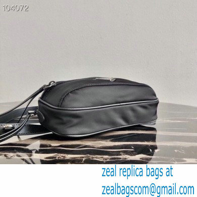 Prada Fabric and Leather Belt Bag 1BL012 Black 2020
