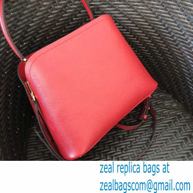 Prada Medium Saffiano Leather Matinee Bag 1BA282 Red 2020