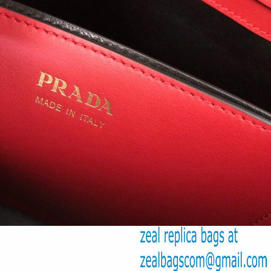 Prada Medium Saffiano Leather Matinee Bag 1BA282 Red 2020