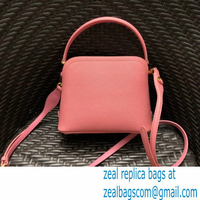 Prada Micro Saffiano Leather Matinee Bag 1BA286 Pink 2020