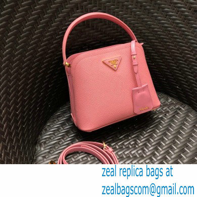 Prada Micro Saffiano Leather Matinee Bag 1BA286 Pink 2020