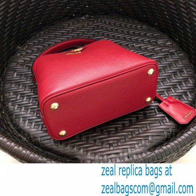 Prada Micro Saffiano Leather Matinee Bag 1BA286 Red 2020