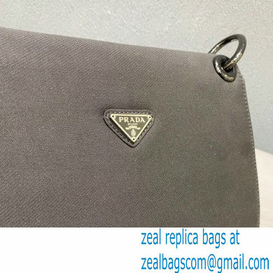 Prada Vintage Chain Shoulder Bag 6671 Fabric Black 2020