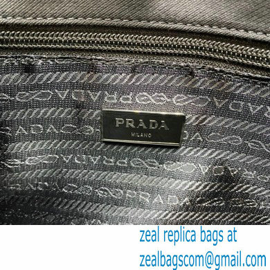 Prada Vintage Chain Shoulder Bag 6671 Fabric Black 2020