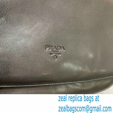 Prada Vintage Chain Shoulder Bag 6671 Leather Black 2020