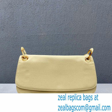 Prada Vintage Chain Shoulder Bag 6690 Fabric Beige 2020