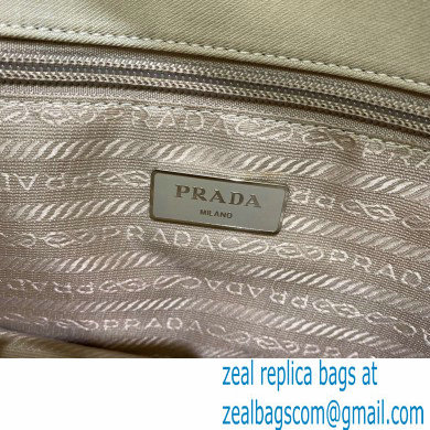 Prada Vintage Chain Shoulder Bag 6690 Fabric Beige 2020