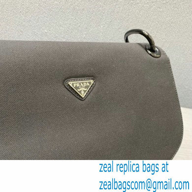 Prada Vintage Chain Shoulder Bag 6690 Fabric Black 2020