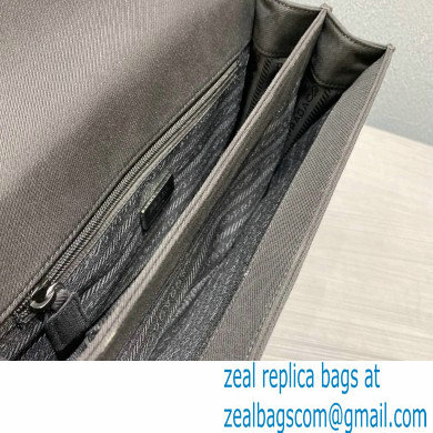 Prada Vintage Chain Shoulder Bag 6690 Fabric Black 2020