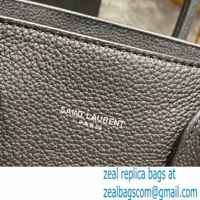 Saint Laurent Classic Baby Sac De Jour Bag in Grained Leather 477477 Black - Click Image to Close