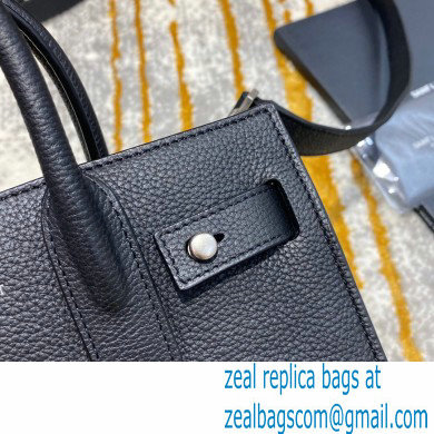 Saint Laurent Classic Nano Sac De Jour Bag in Grained Leather 466283 Black - Click Image to Close