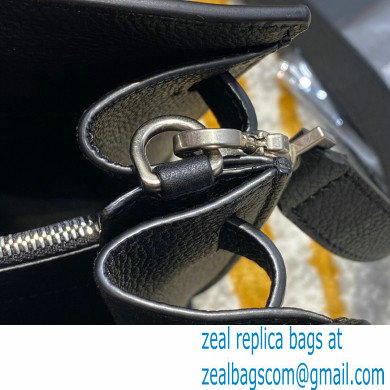 Saint Laurent Classic Nano Sac De Jour Bag in Grained Leather 466283 Black - Click Image to Close