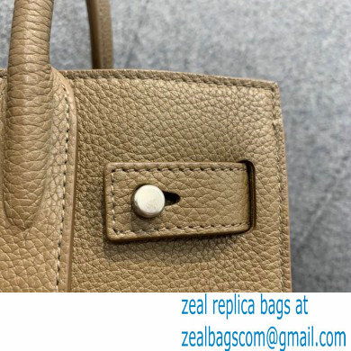 Saint Laurent Classic Nano Sac De Jour Bag in Grained Leather 466283 Light Brown - Click Image to Close