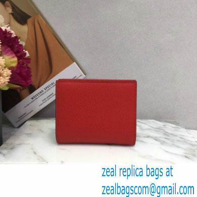 Valentino Compact VSLING Calfskin Wallet Red 2020