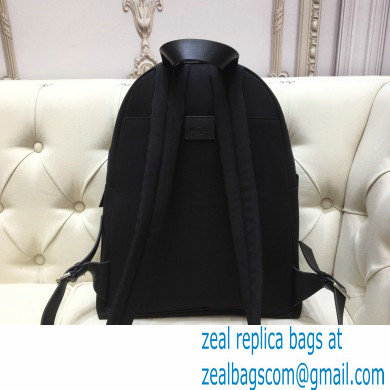 Valentino VRing Nylon Backpack Bag Black 2020