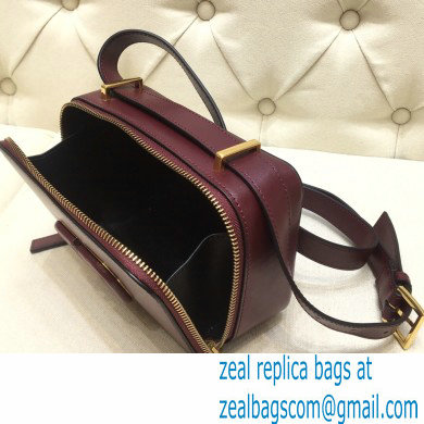 Valentino VSLING Calfskin Camera Bag Burgundy 2020