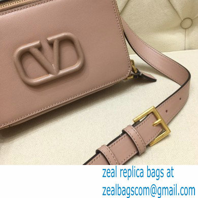 Valentino VSLING Calfskin Camera Bag Nude 2020