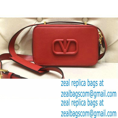 Valentino VSLING Calfskin Camera Bag Red 2020 - Click Image to Close