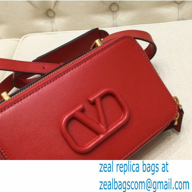 Valentino VSLING Calfskin Camera Bag Red 2020