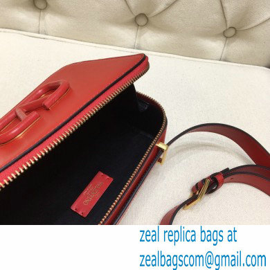 Valentino VSLING Calfskin Camera Bag Red 2020 - Click Image to Close