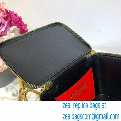 Valentino VSLING Calfskin Vanity Case Bag Green 2020