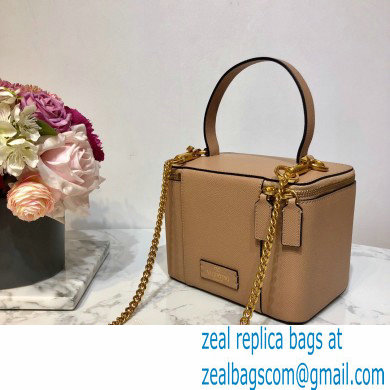 Valentino VSLING Calfskin Vanity Case Bag Nude 2020