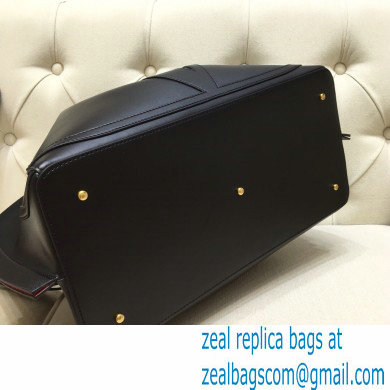 Valentino Vlogo Signature Large Shopping Tote Bag 9099 Black 2020