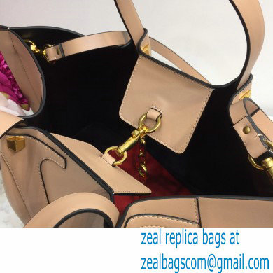 Valentino Vlogo Signature Large Shopping Tote Bag 9099 Nude 2020