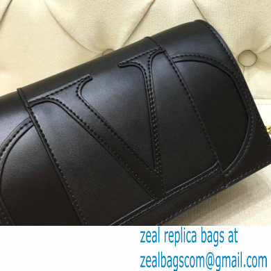 Valentino Vlogo Signature Shoulder Bag 7676 Black 2020