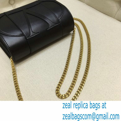 Valentino Vlogo Signature Shoulder Bag 7676 Black 2020