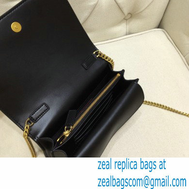 Valentino Vlogo Signature Shoulder Bag 7676 Black 2020