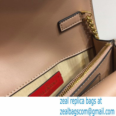 Valentino Vlogo Signature Shoulder Bag 7676 Nude 2020