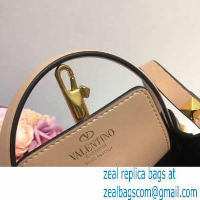 Valentino Vlogo Signature Small Shopping Tote Bag 9079 Nude 2020