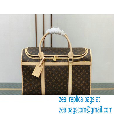 louis vuitton monogram canvas DOG CARRIER 50 M42021 - Click Image to Close