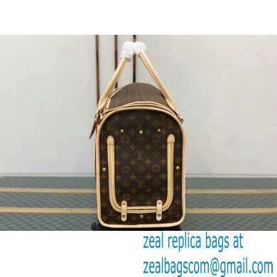 louis vuitton monogram canvas DOG CARRIER 50 M42021