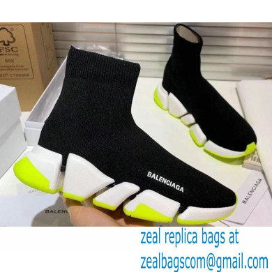 Balenciaga Knit Sock Speed 2.0 Trainers Sneakers 10 2021 - Click Image to Close