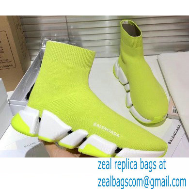 Balenciaga Knit Sock Speed 2.0 Trainers Sneakers 11 2021 - Click Image to Close