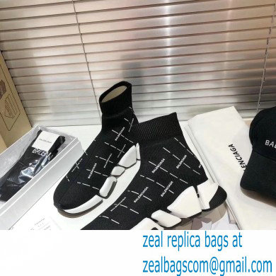 Balenciaga Knit Sock Speed 2.0 Trainers Sneakers 15 2021 - Click Image to Close