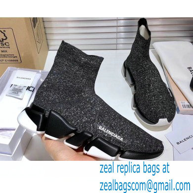 Balenciaga Knit Sock Speed 2.0 Trainers Sneakers 16 2021 - Click Image to Close