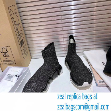 Balenciaga Knit Sock Speed 2.0 Trainers Sneakers 16 2021 - Click Image to Close