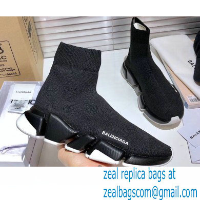 Balenciaga Knit Sock Speed 2.0 Trainers Sneakers 19 2021 - Click Image to Close