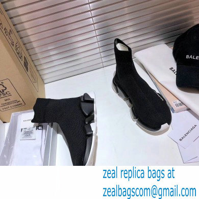 Balenciaga Knit Sock Speed 2.0 Trainers Sneakers 19 2021 - Click Image to Close