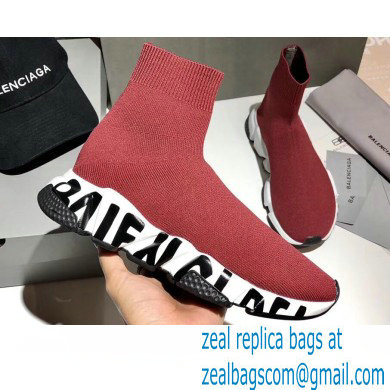 Balenciaga Knit Sock Speed Trainers Sneakers 24 2021 - Click Image to Close