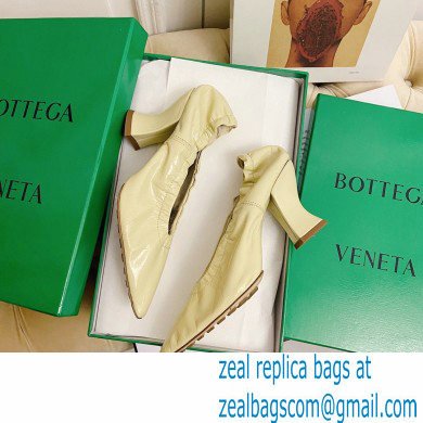 Bottega Veneta Almond Toe Pumps in Crush Nappa Beige 2021