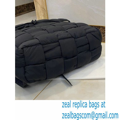Bottega Veneta Fold-top THE PADDED BACKPACK Bag in Nylon Black 2021