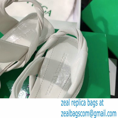 Bottega Veneta Heel 3cm BV POINT Slingback Shoes White 2020 - Click Image to Close
