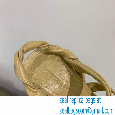 Bottega Veneta Heel 8.5cm BV POINT Slingback Shoes Beige 2020 - Click Image to Close